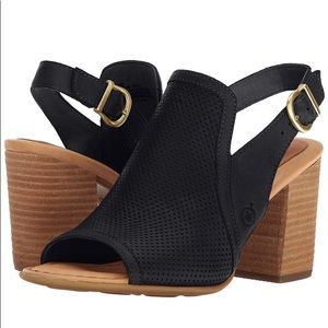 Born Women’s Surta Perforated Open Toe Heel